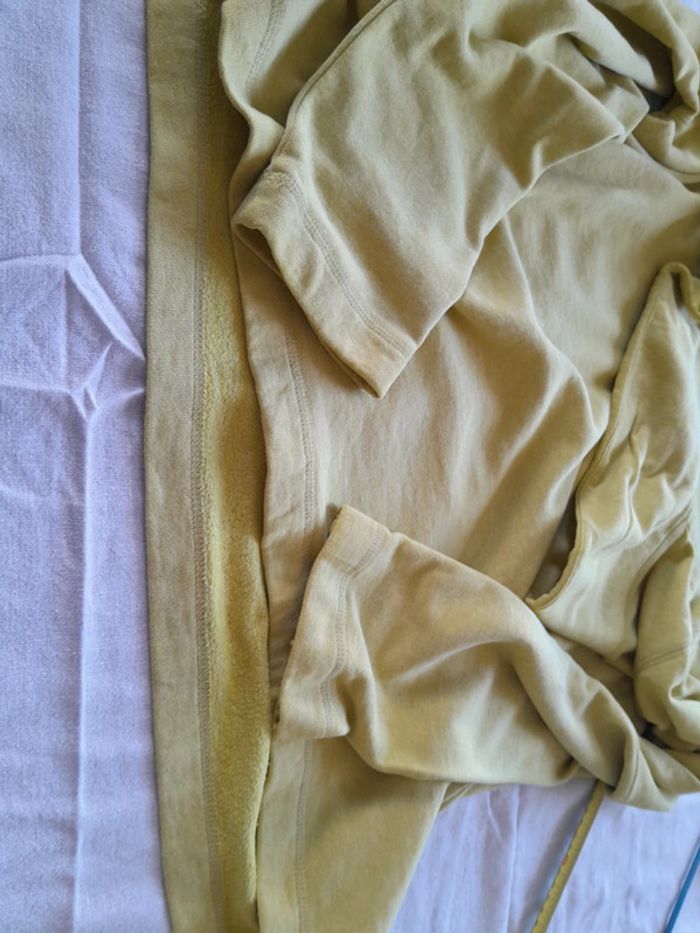 Sweat col chale Merona taille Xl un peu vert anis - photo numéro 9