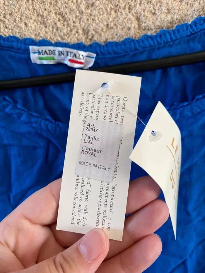 Robe bleu électrique - photo numéro 3
