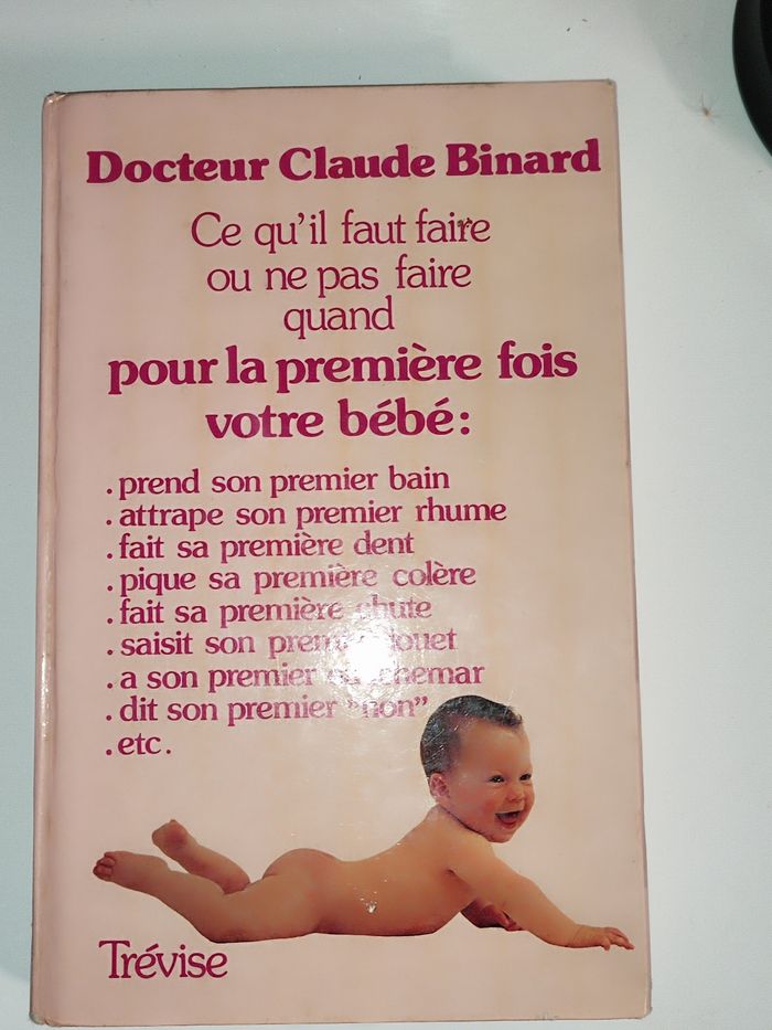 Livre  pour la première de votre bebe