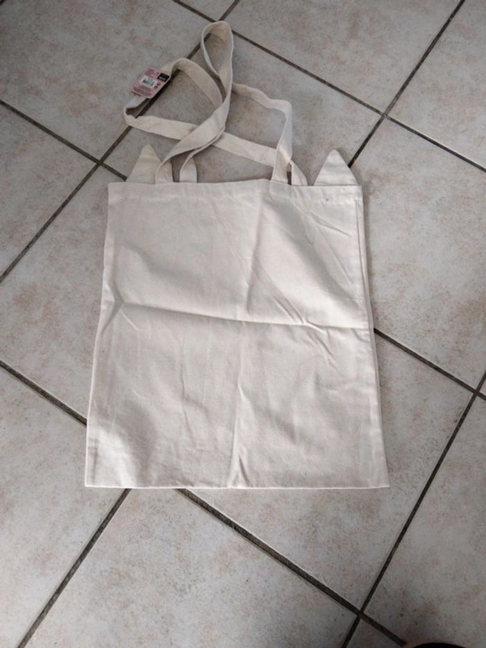 Sac tote bag chat neuf - photo numéro 4