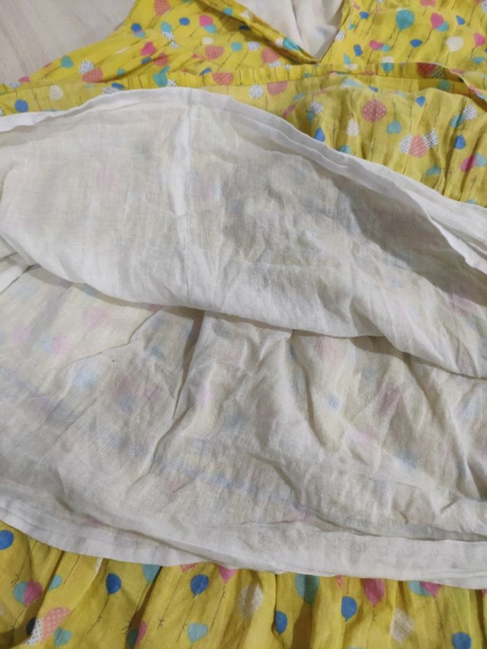 Robe jaune ballon et coeur super pep's 24 mois 2 ans - photo numéro 4