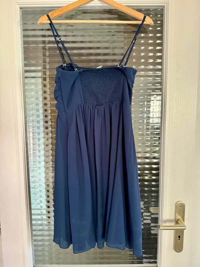 Robe bustier Vila bleu marine taille S neuve - photo numéro 2