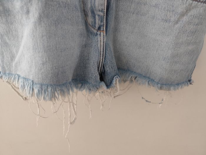 Combi short Zara en jean - photo numéro 4