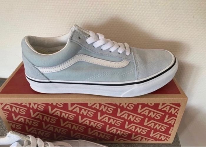 Vans old skool turquoise neuve homme femme ado unisexe 37 - photo numéro 2