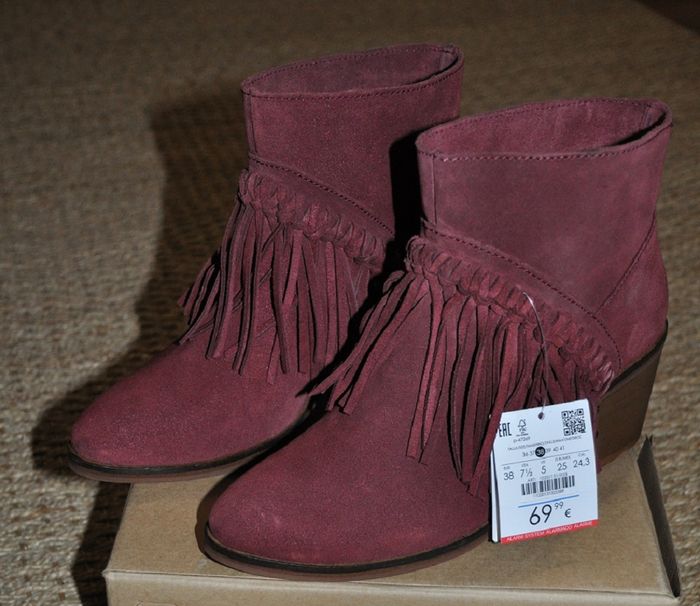 Bottines & low boots à Talons - Bershka - 38 - Neuves - photo numéro 2