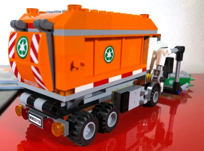 LEGO City 60118 - Garbage Truck - 100% complet, notices - photo numéro 7