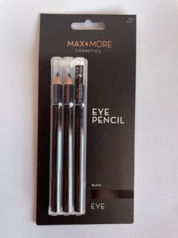 Lot 3x crayons noirs pour les yeux