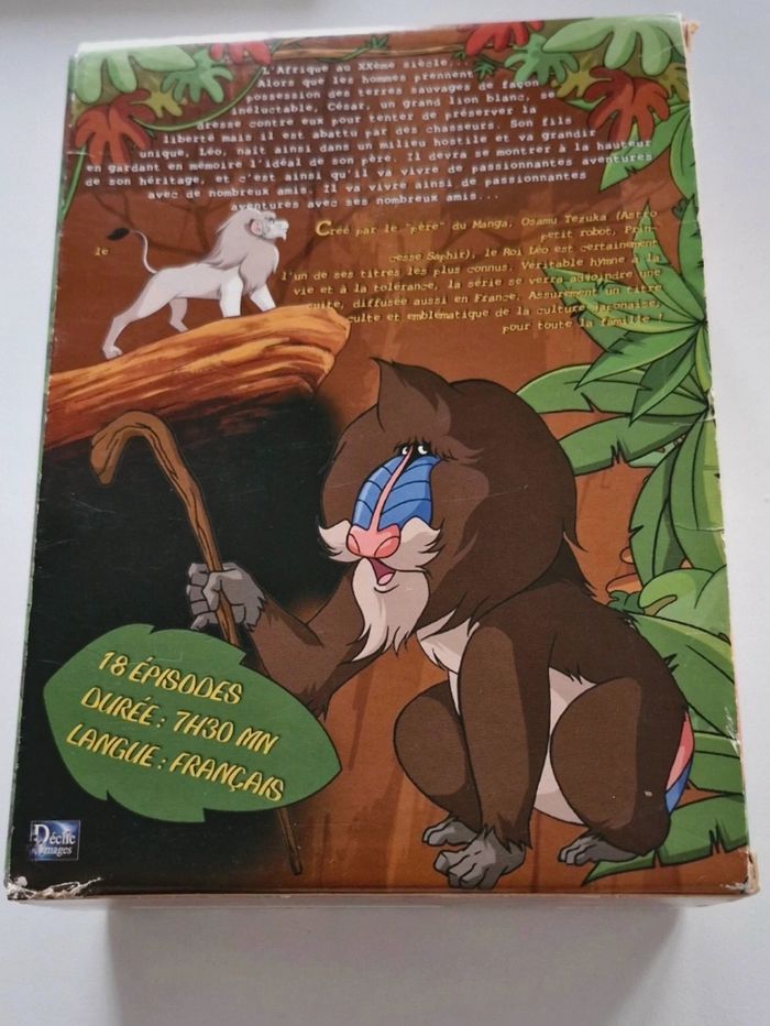 Coffret dvd le roi leo volume 3đ Coffret Dvd Le roi Leo
- Ătat : TrĂšs bon Ă©tat
#Nelly8316_DVD
đŹN'hĂ©sitez pas Ă me contacter si vous avez des questions.
à bientÎt - photo numéro 2