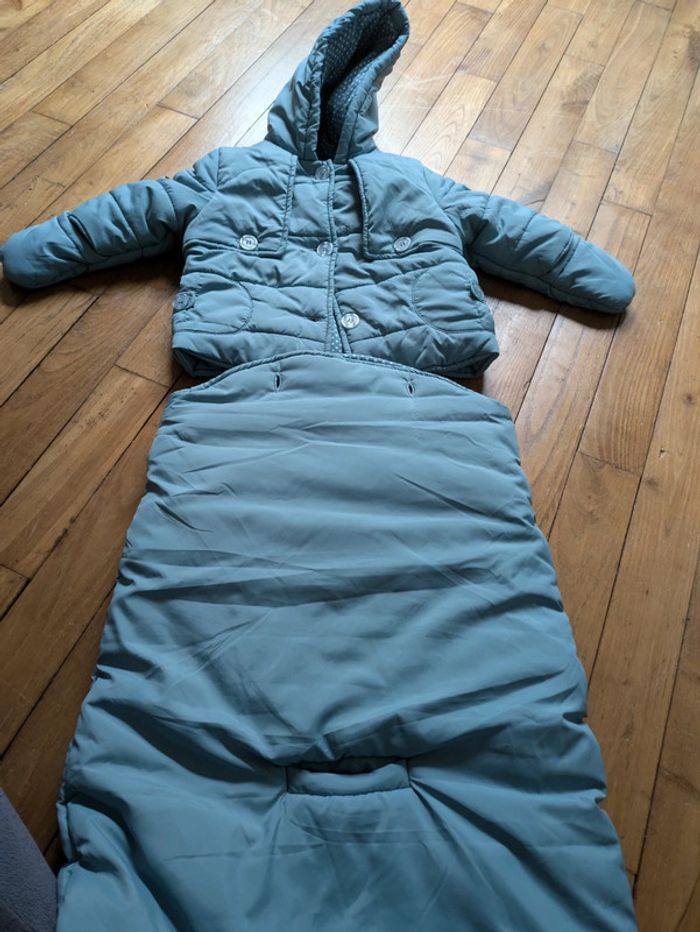 Manteau + chancelière Verbaudet