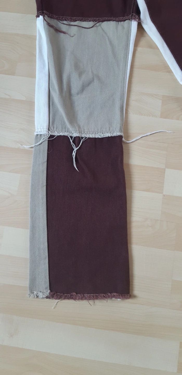 Pantalon empiècement femme taille L - photo numéro 6