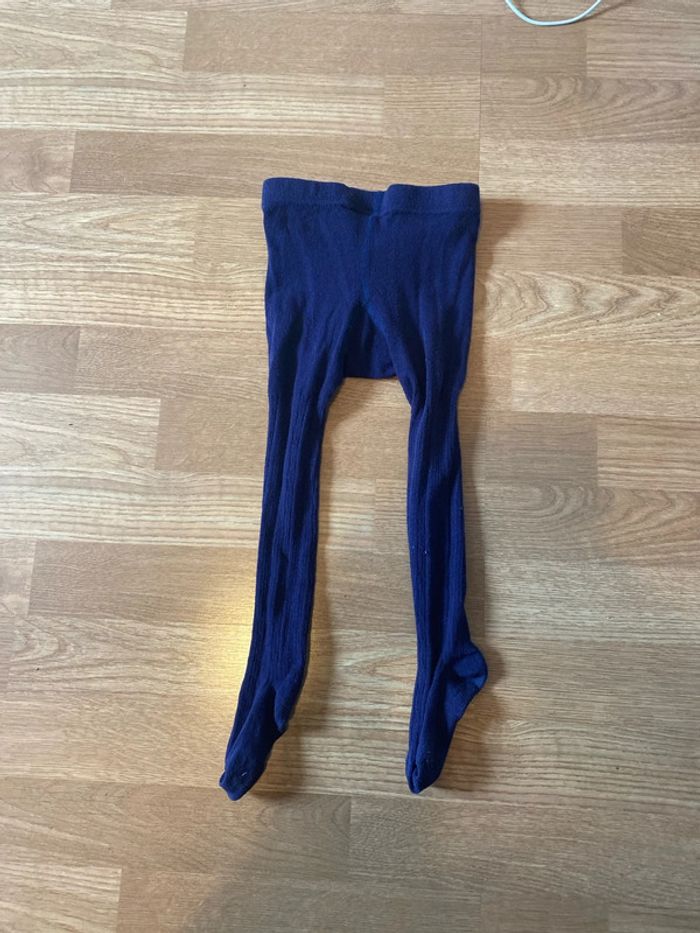 Collant bleu marine