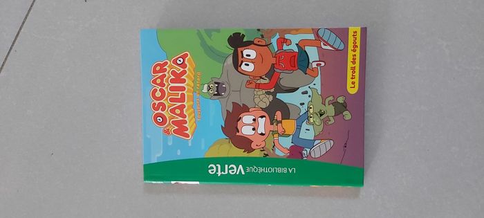 Oscar et Malika Tome 1 Le troll des égouts bibliotheque verte