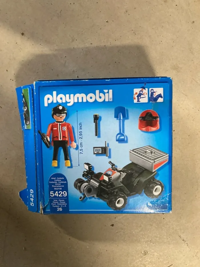 Playmobil 5429 quad de secours en montagne - photo numéro 4