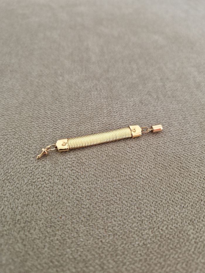 Boucle d'oreilles vintage dorée - photo numéro 6