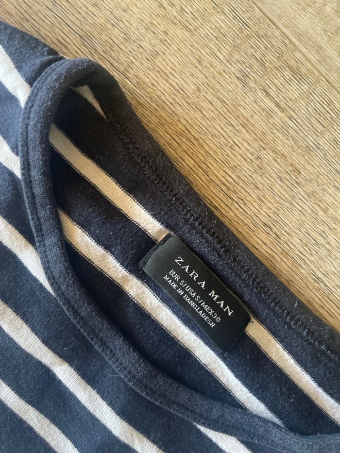 Pull à rayures homme Zara - photo numéro 2