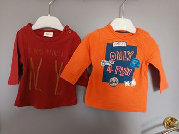 Lot t-shirt 3 mois