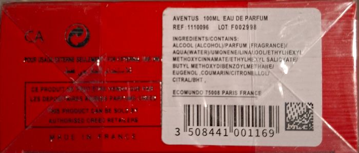 Parfum CREED Neuf - photo numéro 4