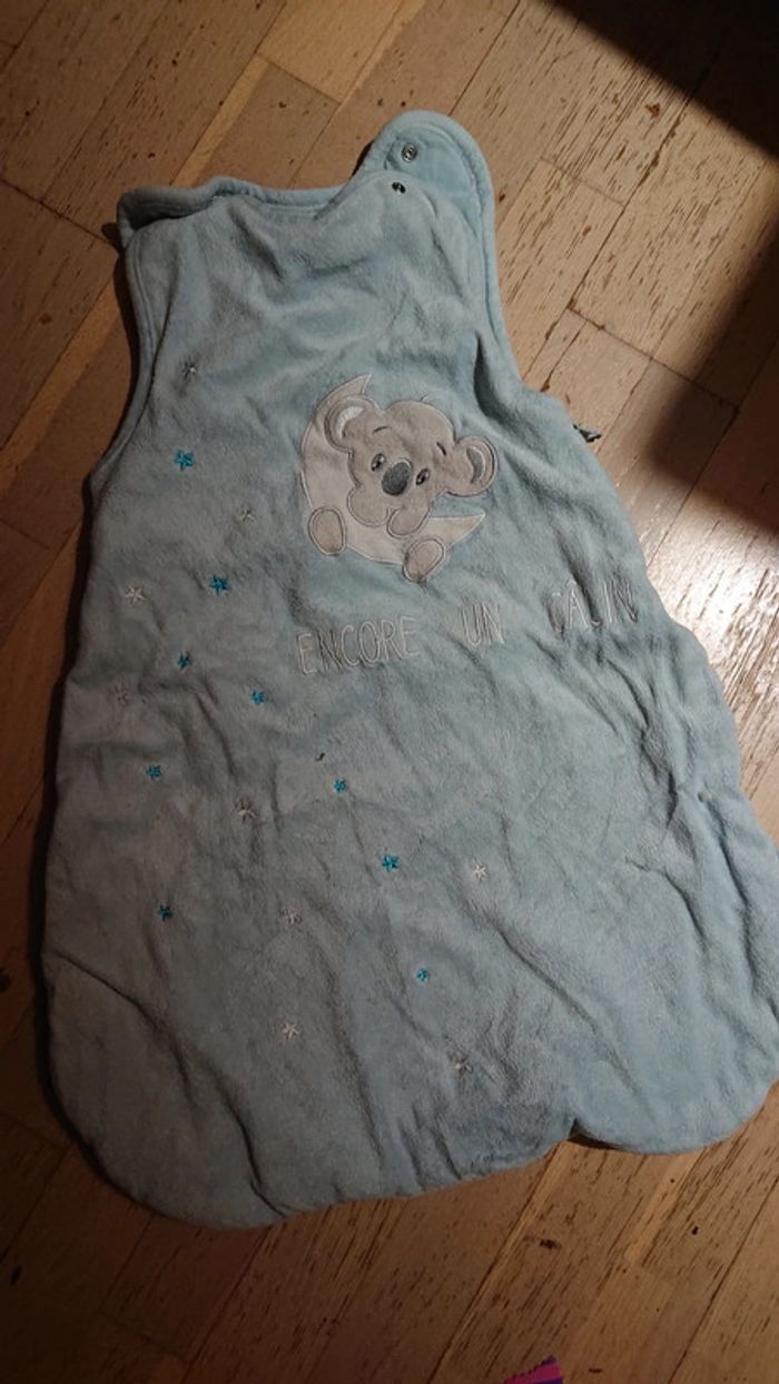 Gigoteuse épaisse bleu koala