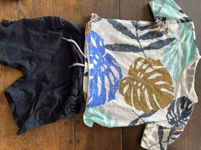 Ensemble short tee shirt