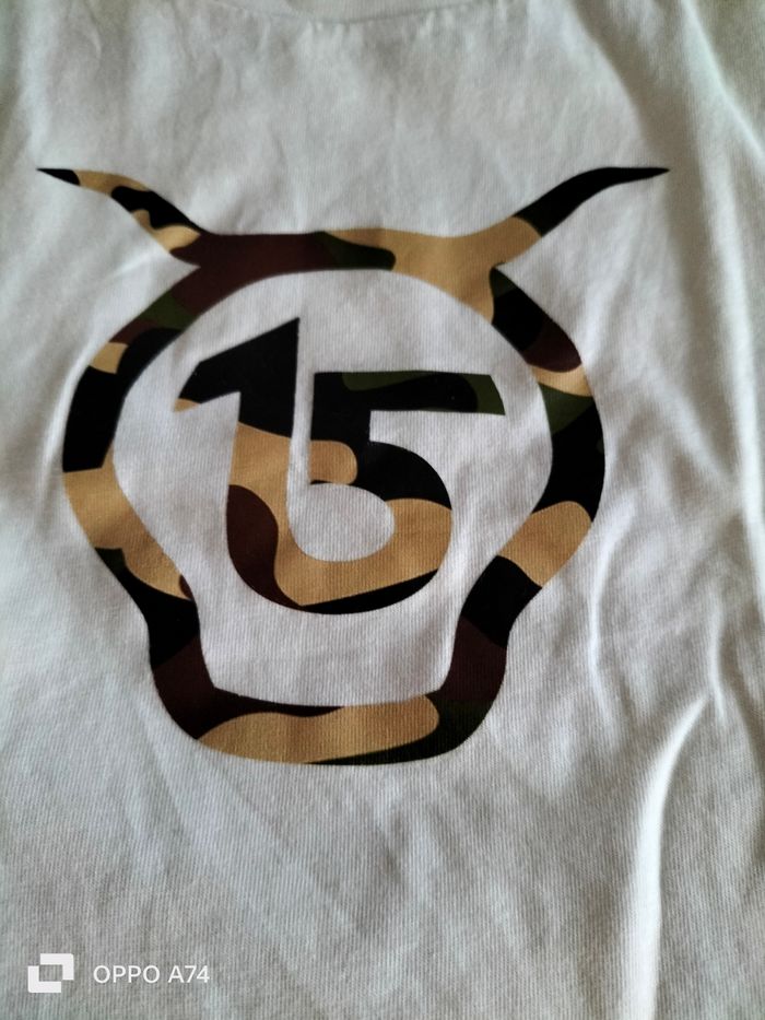 Garçon 12/14 ans 🧡 T-shirt 15 crème - photo numéro 2