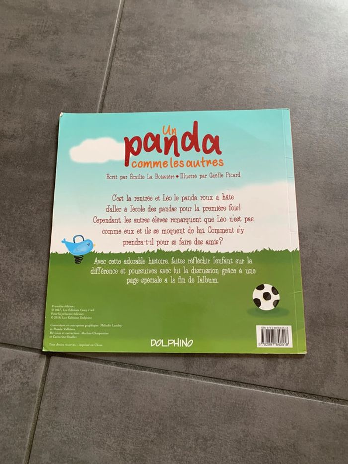 Livre un panda comme les autres - photo numéro 2
