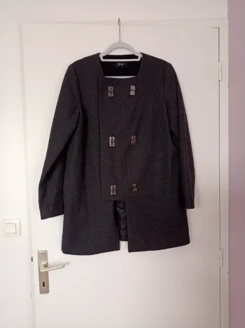 Magnifique manteau  gris