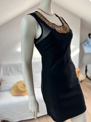 Robe moulante noir TS/M