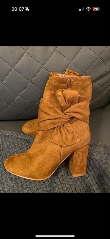 Bottine botte à talon neuf  pointure 36 cache cache