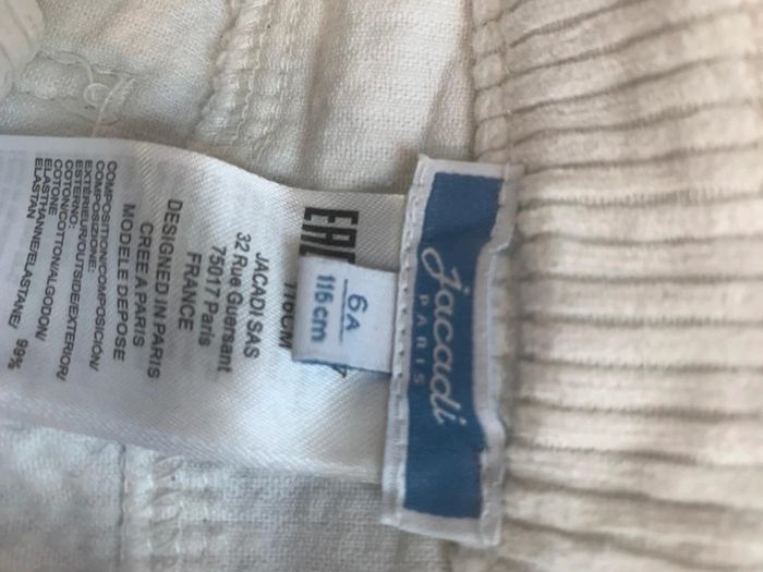 Pantalon évasé blanc - photo numéro 4
