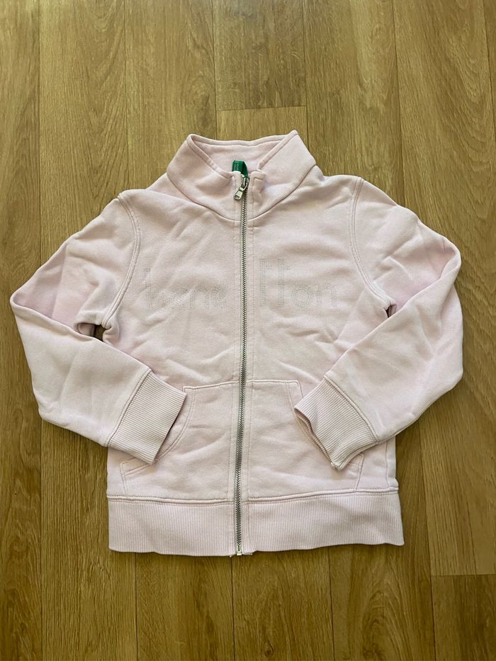 Sweat rose fille 4/5 ans