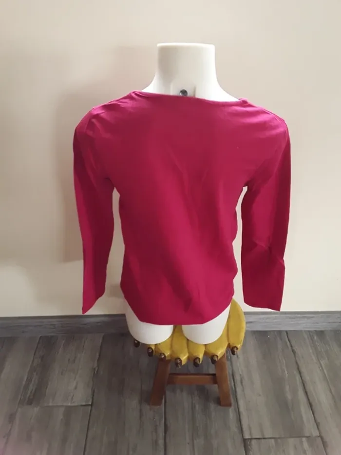 Tee-shirt manches longues 10 ans (140 cm) - photo numéro 3