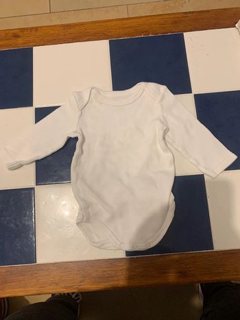 Body blanc 62cm In Extenso