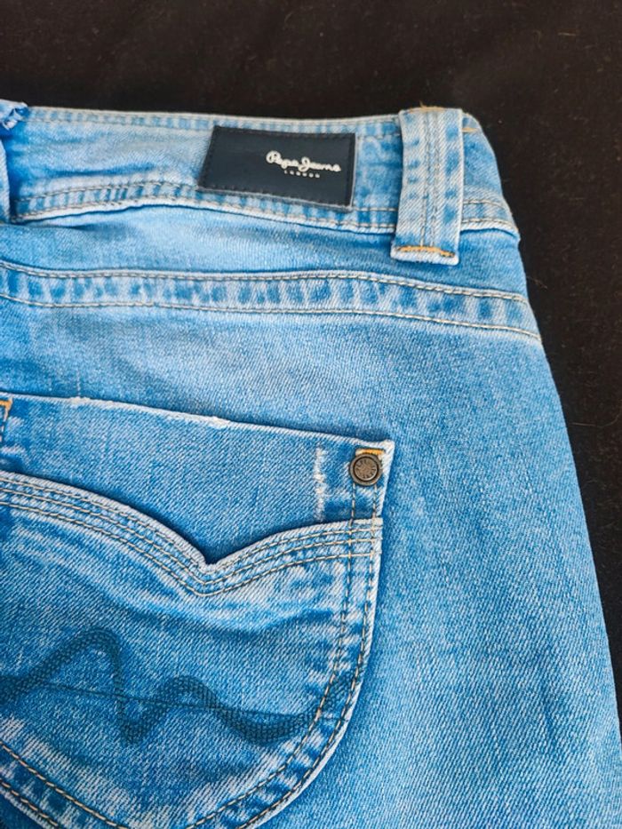 Jean Pepe jeans Banji Tru-blu - photo numéro 7