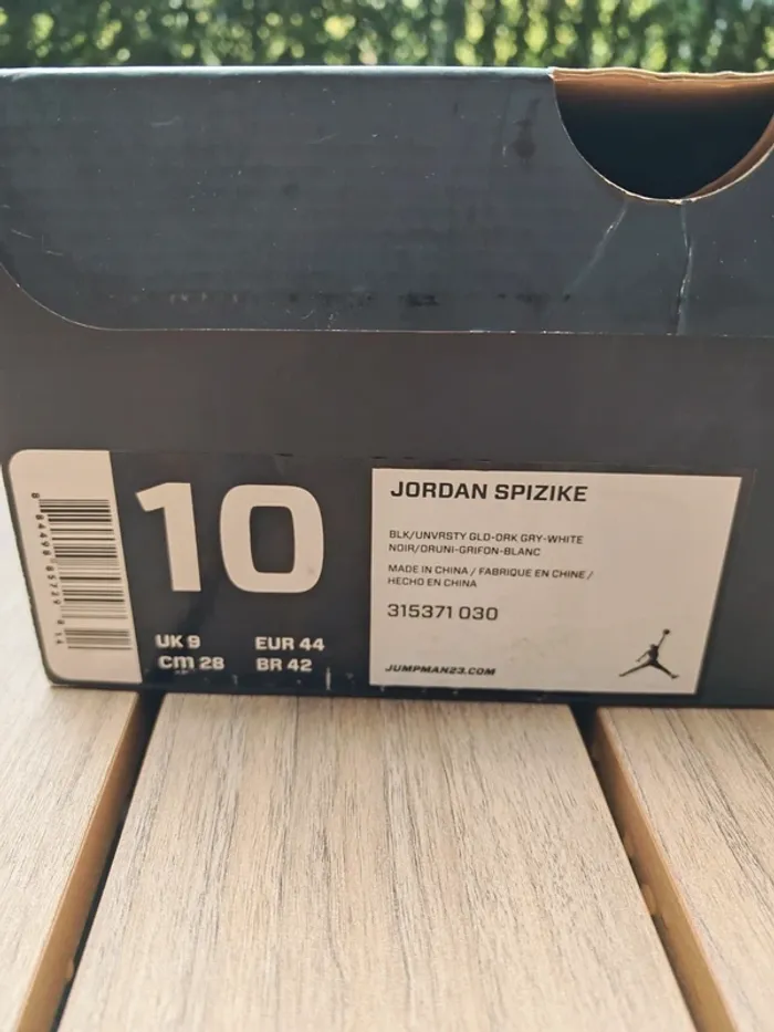 Jordan Spizike University gold 44 - photo numéro 16
