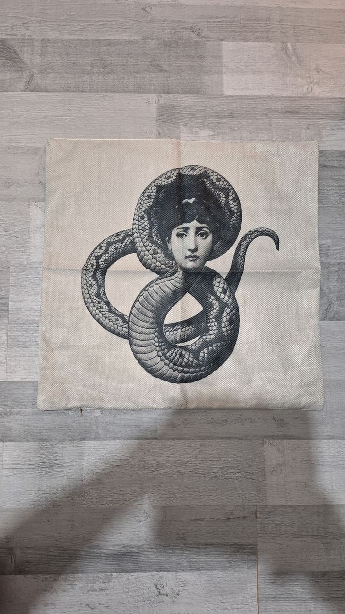 Housse de coussin 45x45 cms neuf