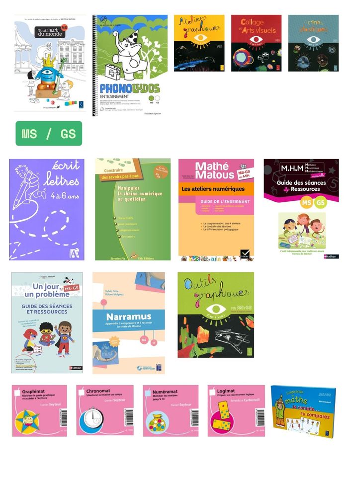 ressources pedagogiques cycle 1 PS MS GS - photo numéro 7