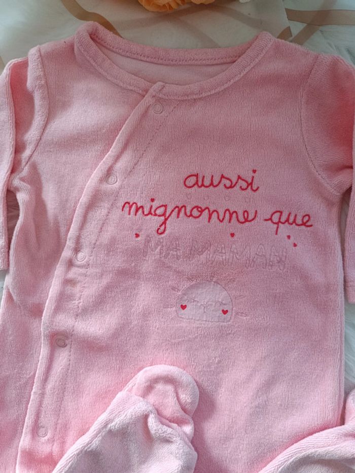 Pyjama bébé fille Maman 💖 - photo numéro 2