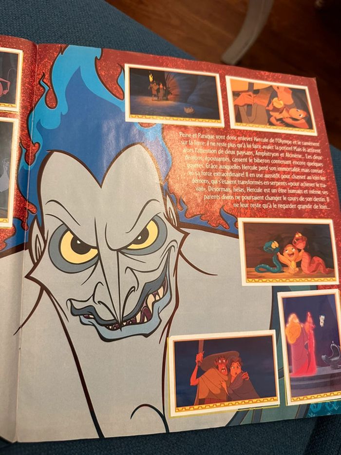 Album livre Panini complet stickers autocollants Disney Hercules - photo numéro 5