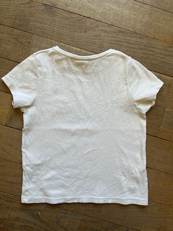 Tee-shirt écru Petit Bateau 5 ans - photo numéro 2