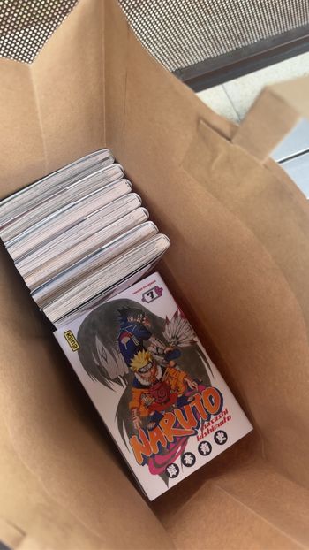Tome 1 a 15 de naruto