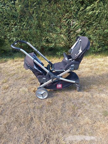 Poussette double Red castle