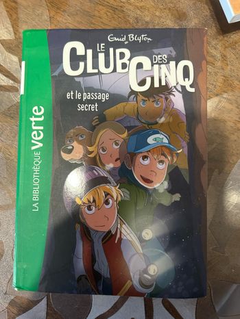 Livre le club des cinq