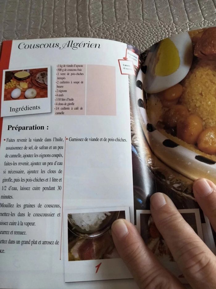 Petit livre de recettes sur les couscous - photo numéro 3