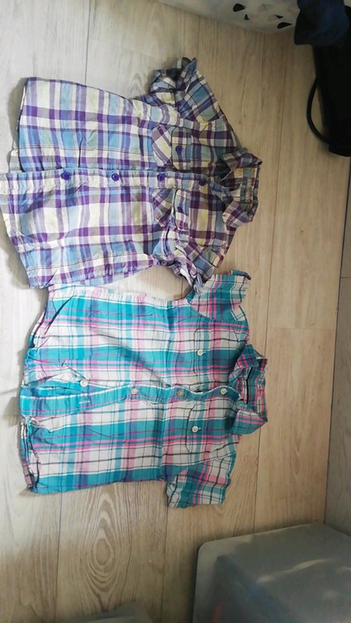 Lots de 2 chemise.