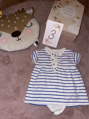Robe body petit bateau 3mois