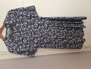 Robe Coutureine à fleurs - T.44 - Excellent état