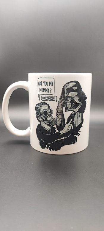 Mug blanc doctor who star wars 