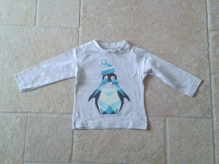 Tee-shirt ML bébé 12 mois "Baby Club"