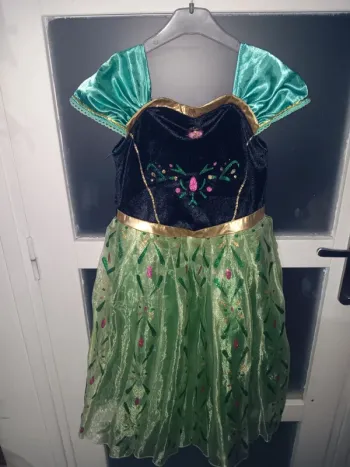 Robe de princesse Anna 8/10 ans La Reine des Neiges enfant