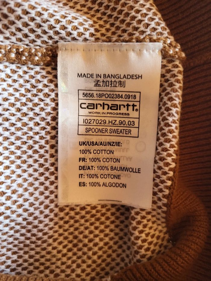 Pull Carhartt taille S - photo numéro 5
